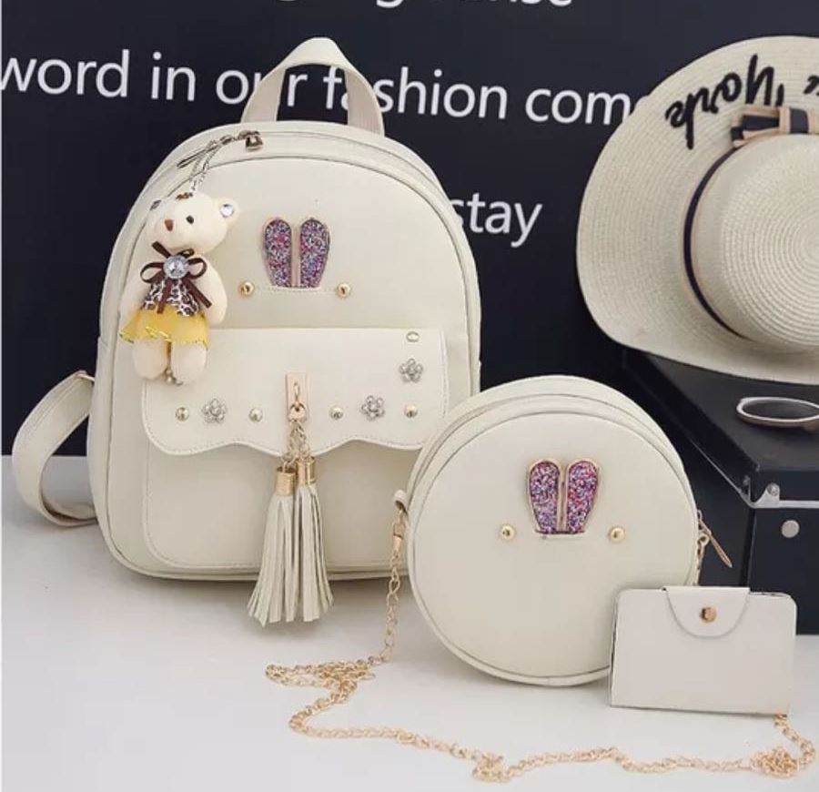 Rucsac dama bej 3 in 1 Flaminia